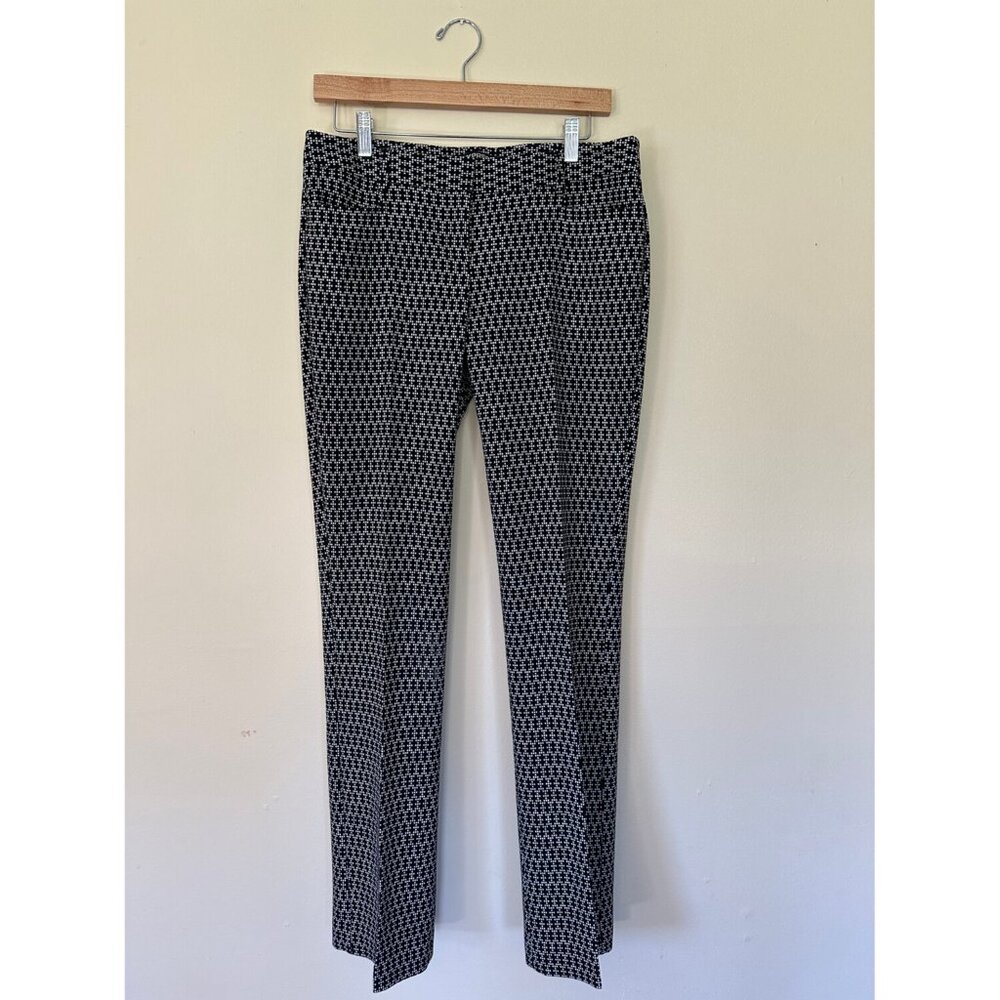 Black and White Patterned Express Pants - Size 6